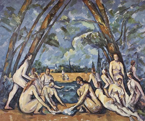 Paul Cezanne The Large Bathers